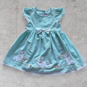 goodlad toddler girl blue easter dress